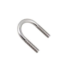 U-Bolts with Round Bend zinc plated
